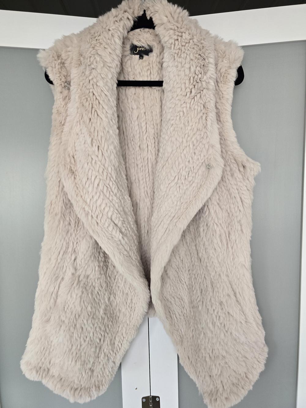 June Rabbit Fur Vest - Picture 3 of 11